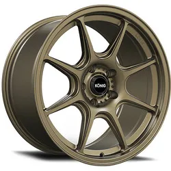 KONIG 102BZ LOCKOUT 18X8.5 MATTE BRONZE